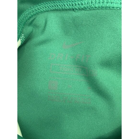 Nike Dri-Fit 9" Compression Biker Shorts Girls Medium LOT of 2 Purple/Green - Picture 8 of 8